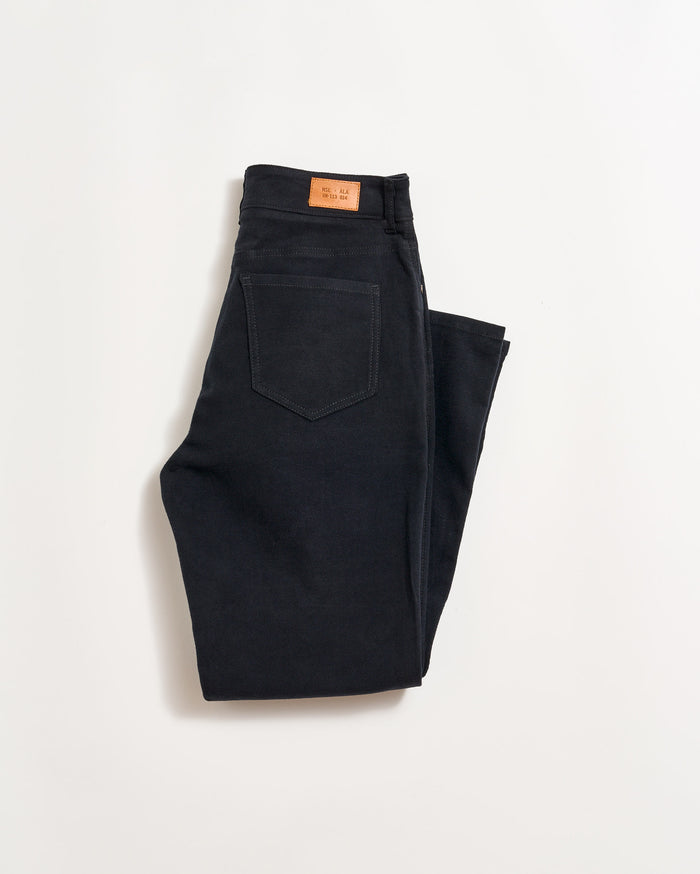 Moleskin Jean in Black