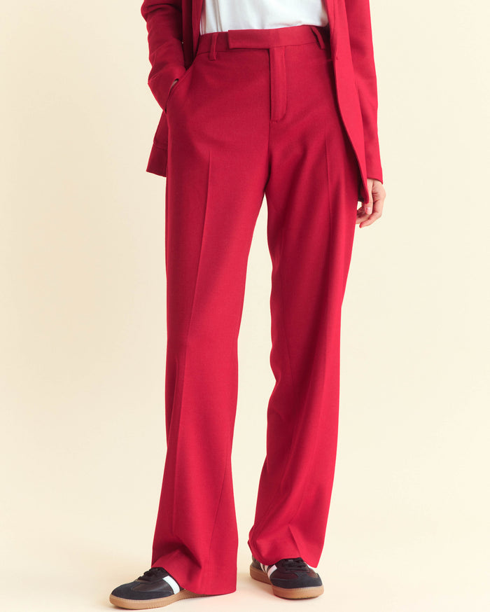 Flat Front Trouser