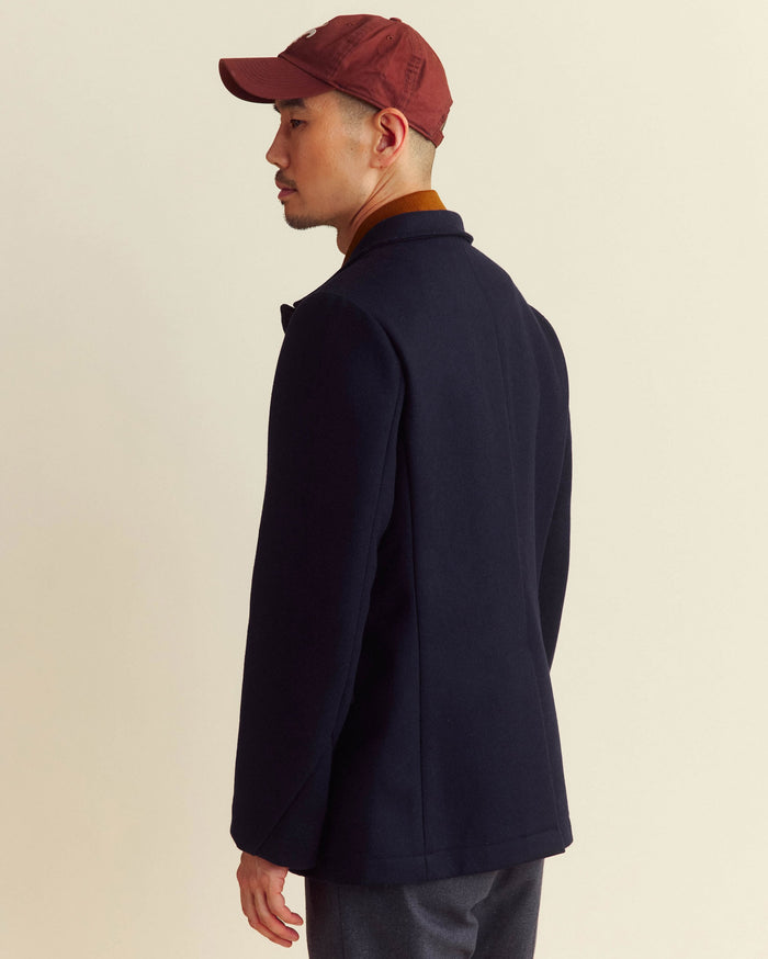 Bond Peacoat in Navy