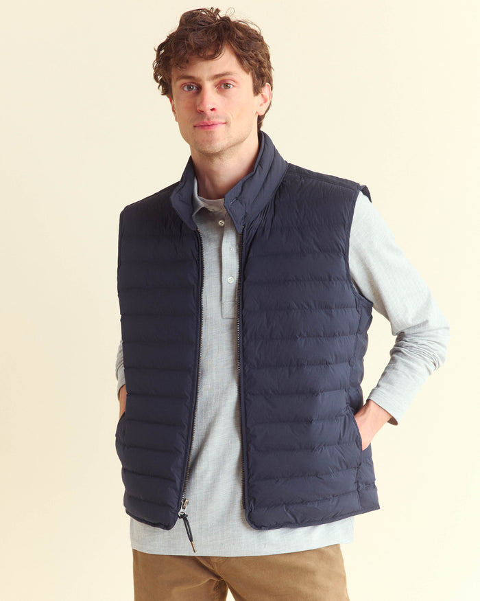 BAFFLE VEST	DARK NAVY