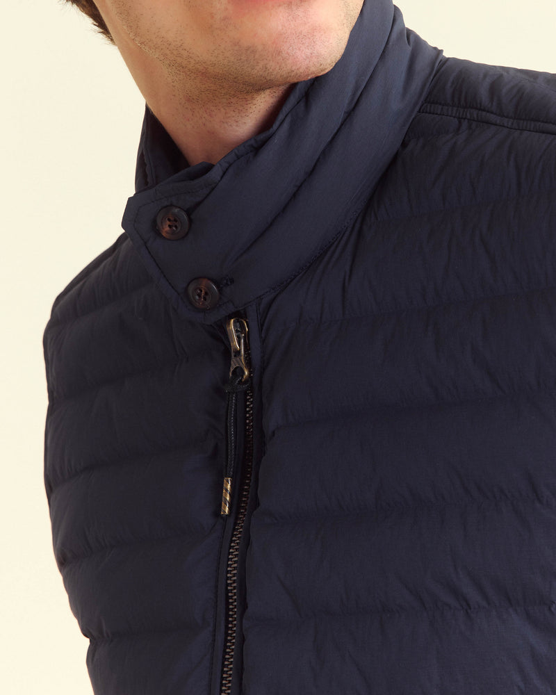 BAFFLE VEST	DARK NAVY