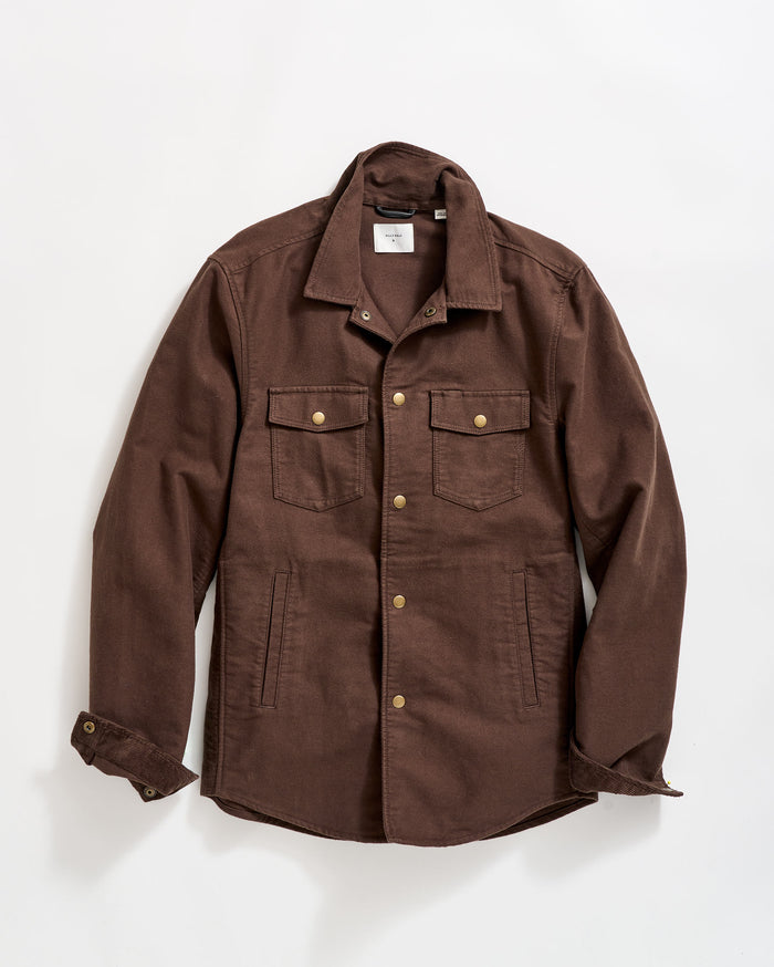 Moleskin Mo Shirt Jacket in Java