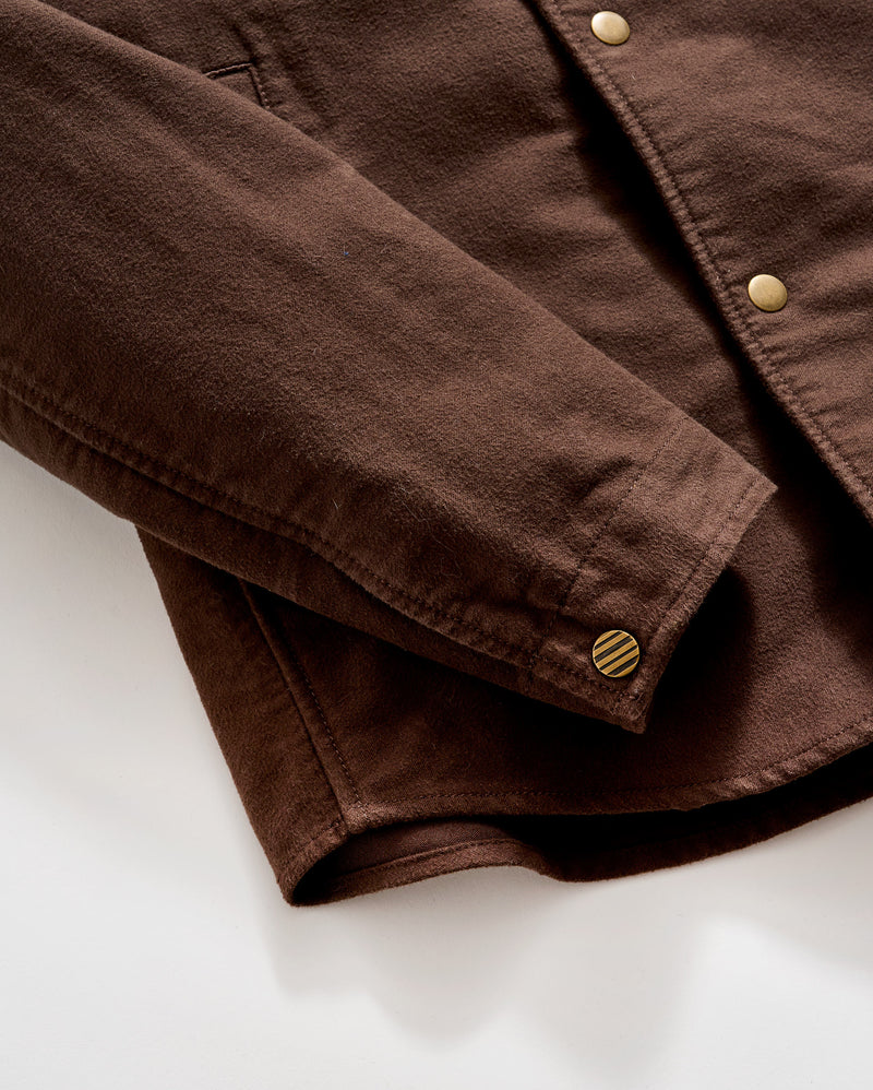 Moleskin Mo Shirt Jacket in Java