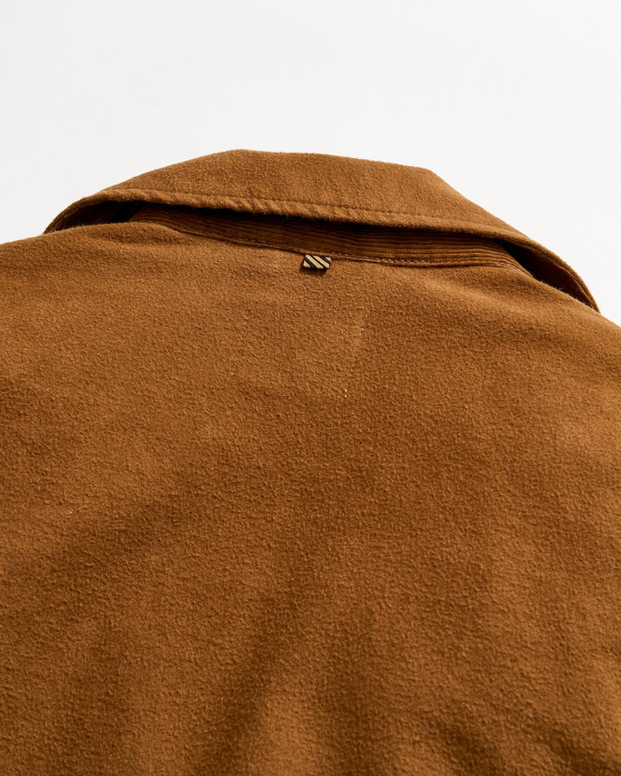 Moleskin Mo Shirt Jacket in Tobacco