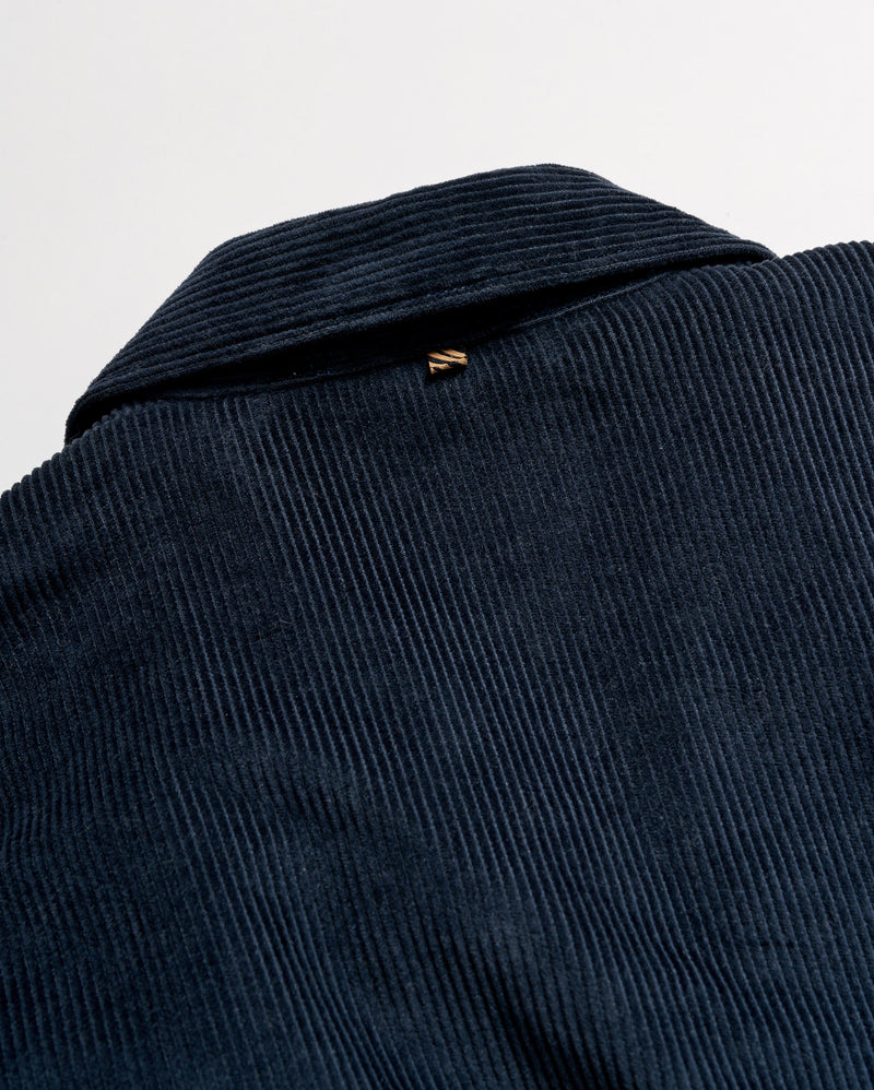 CORDUROY LEROY SHIRT JACKET	CARBON BLUE