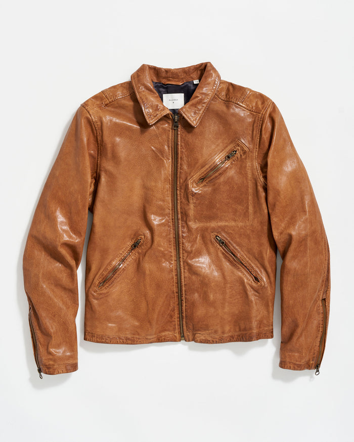 BLAKE JACKET	SADDLE