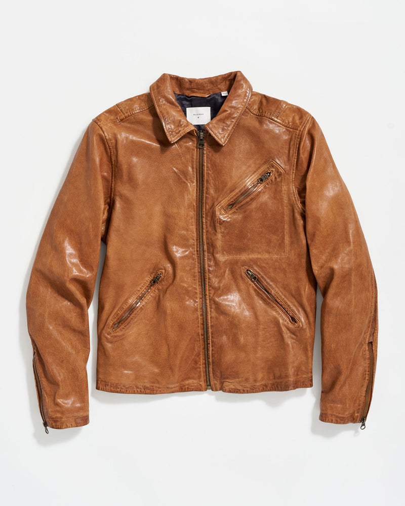 BLAKE JACKET	SADDLE