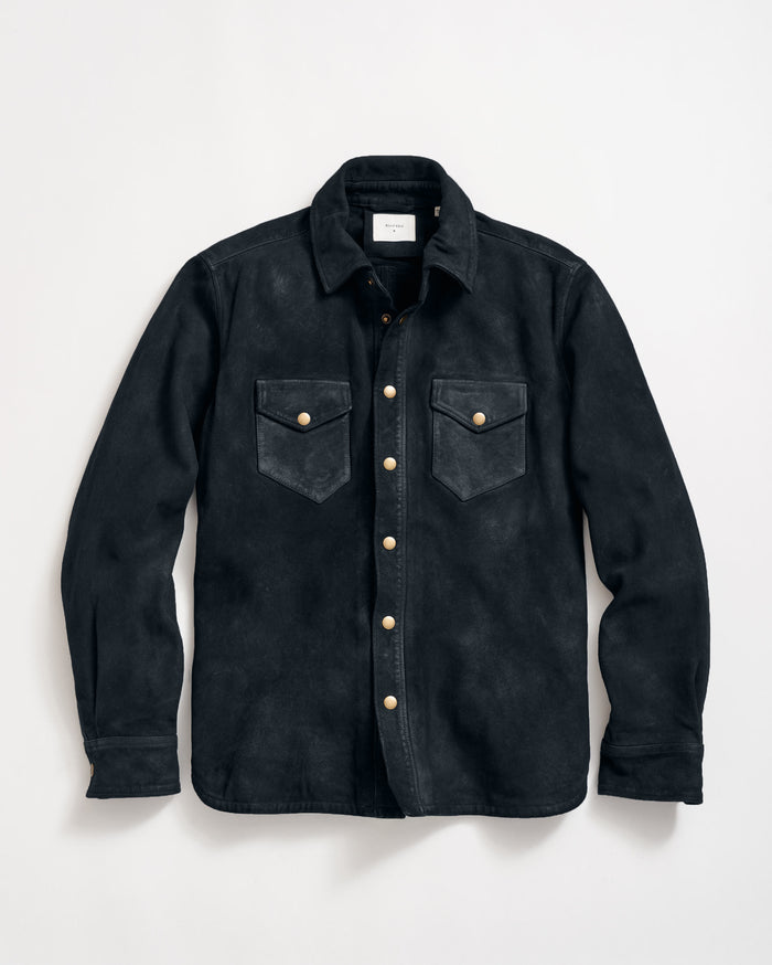 Savoy Waxed Suede Workshirt