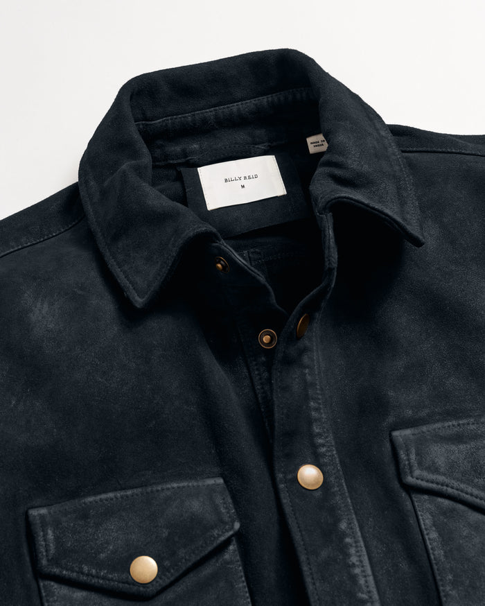 Savoy Waxed Suede Workshirt