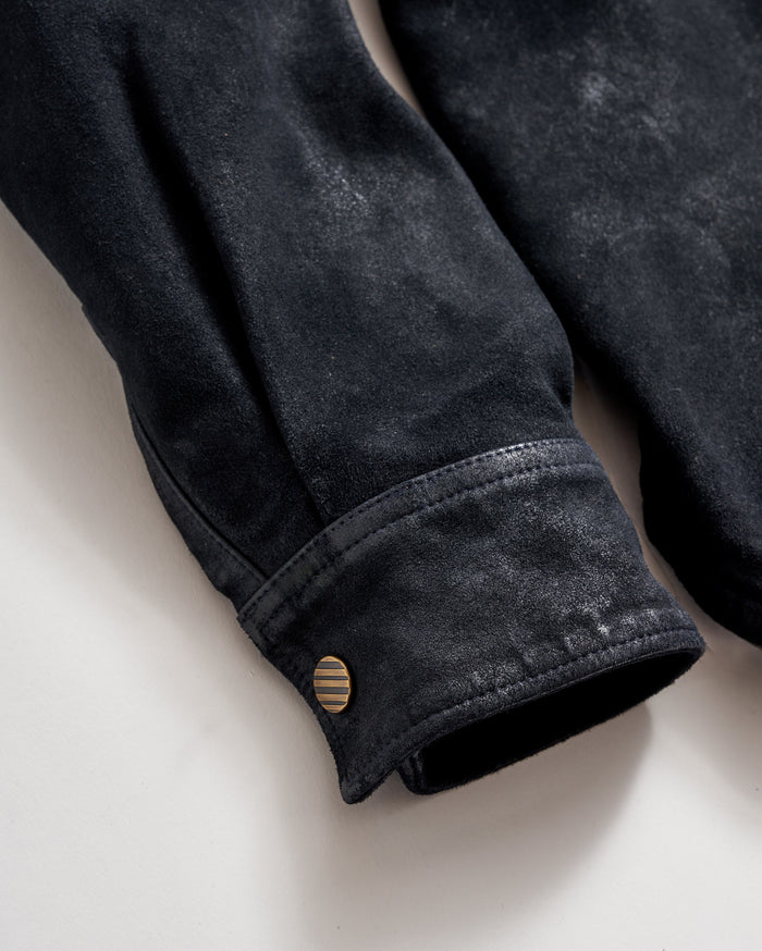 Savoy Waxed Suede Workshirt