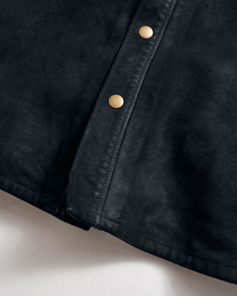 Savoy Waxed Suede Workshirt