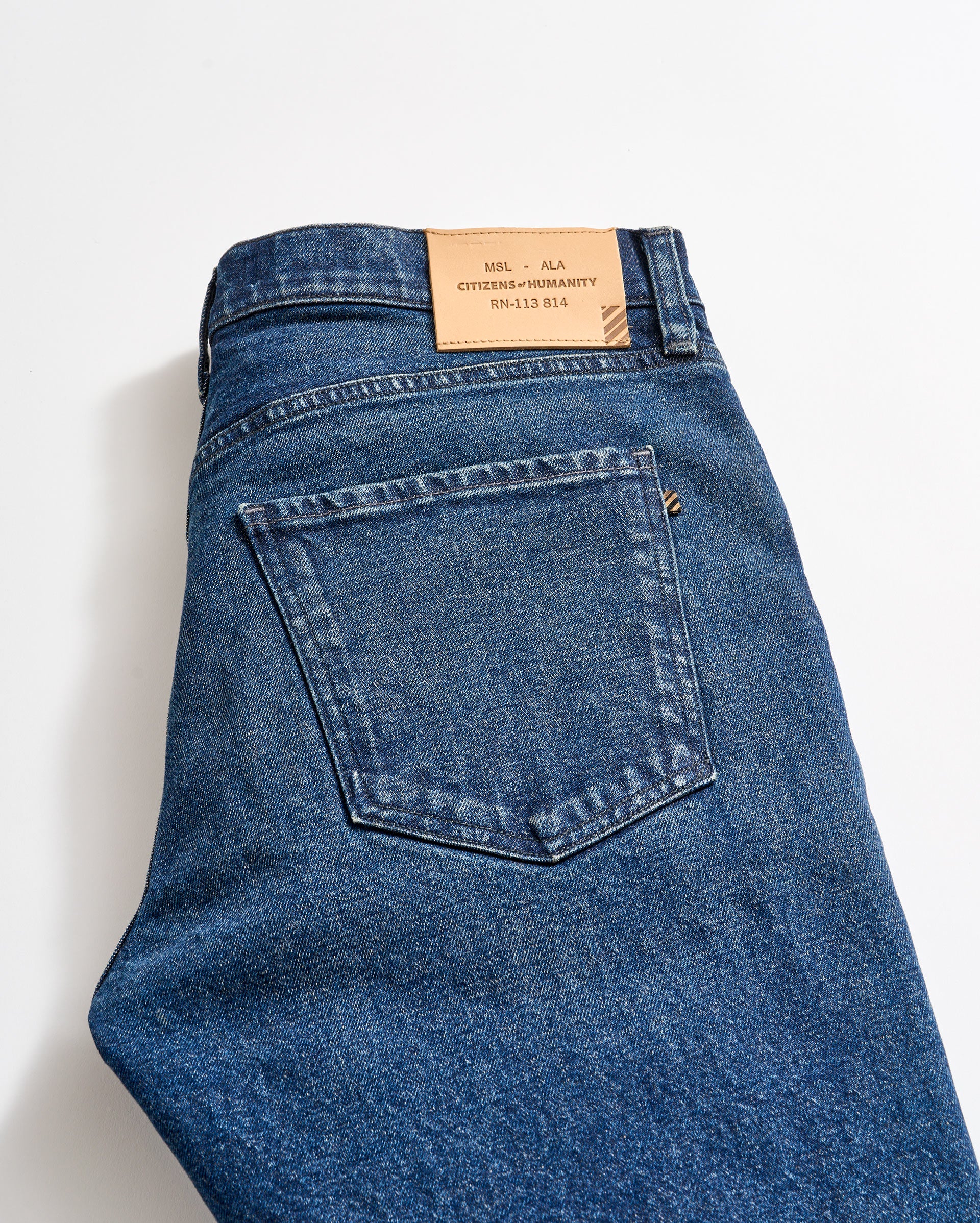 Billy Reid MSL-ALA RN-113-814 Selvedge Jeans Slim Cut Dark Wash outlet Denim Sz 36 X33