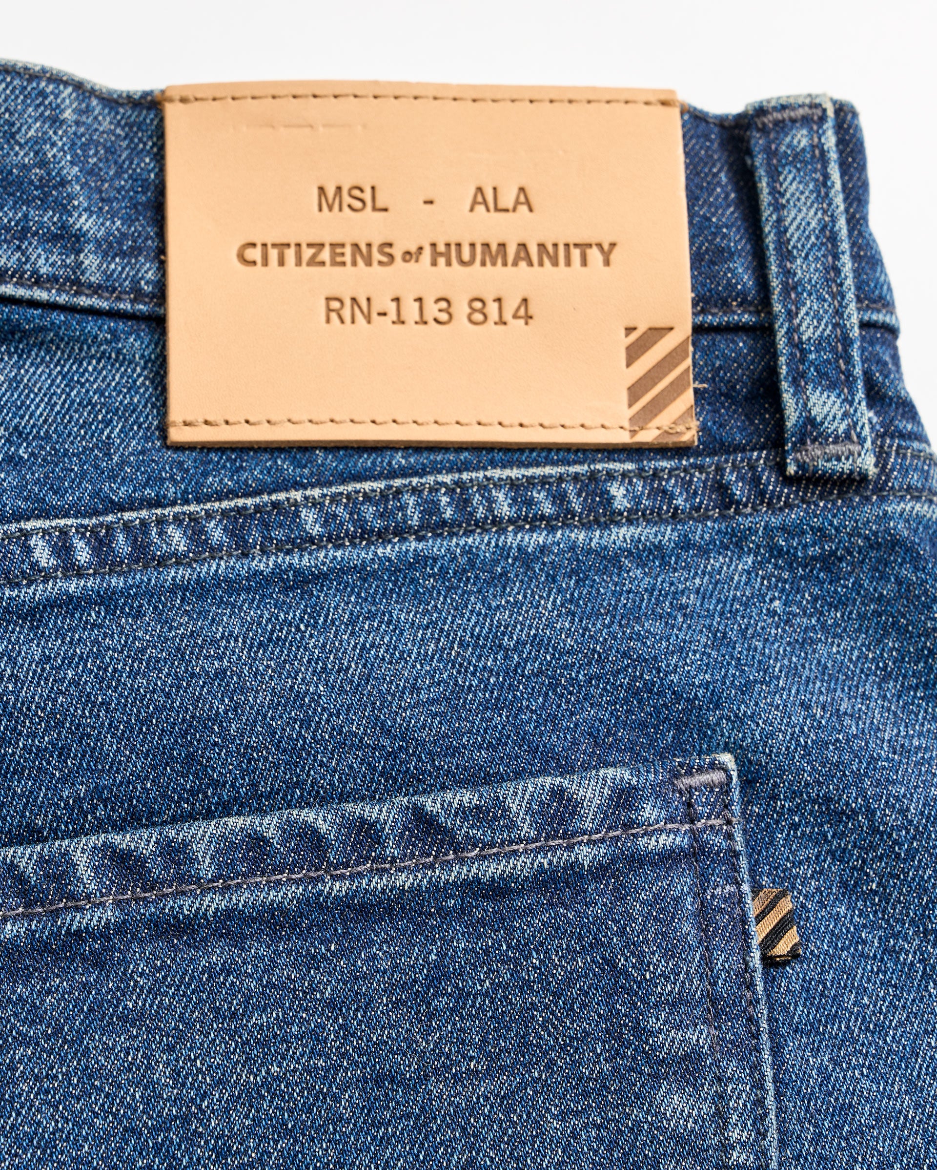 Billy Reid MSL-ALA RN-113-814 Selvedge Jeans Slim store Cut Dark Wash Denim Sz 36 X33