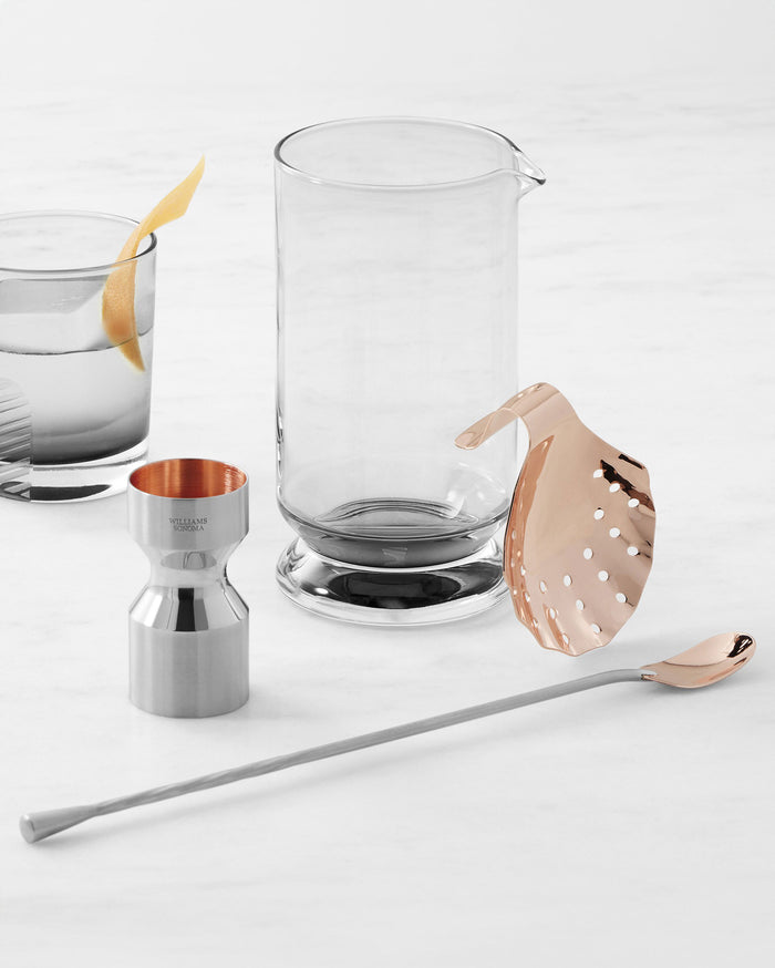 Cocktail mixing glass