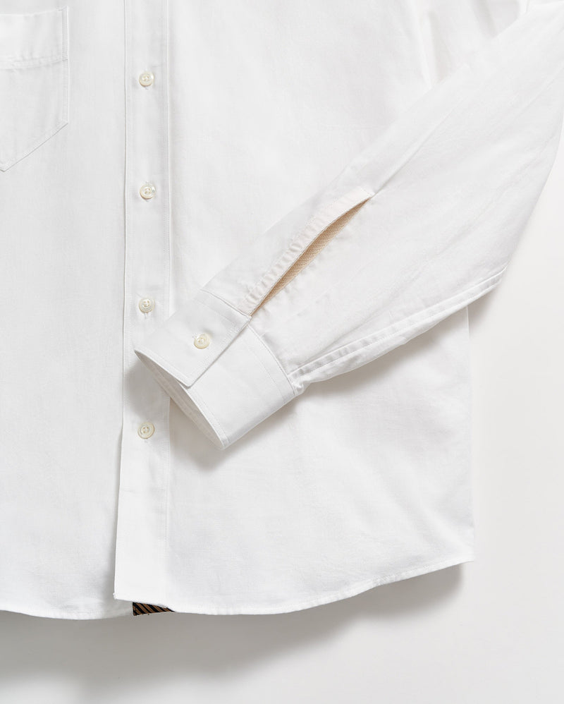 Arnie Oxford Shirt in White