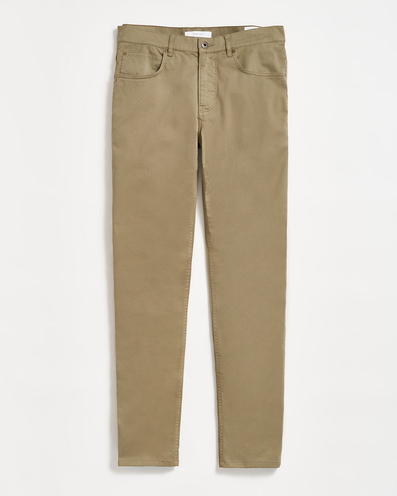 5 Pocket Pant in Moss Green