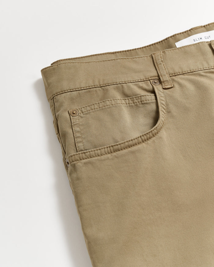 5 Pocket Pant in Moss Green