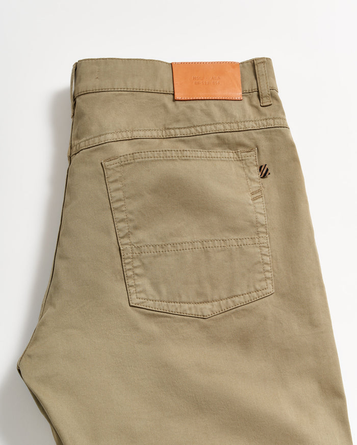 5 Pocket Pant in Moss Green