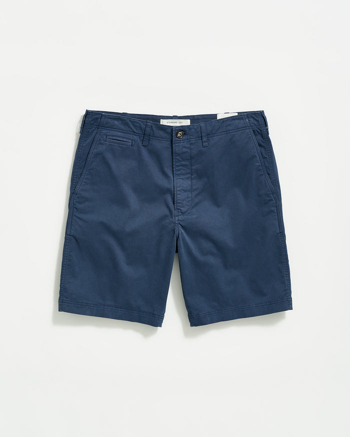 Chino Short in Dress-Blues