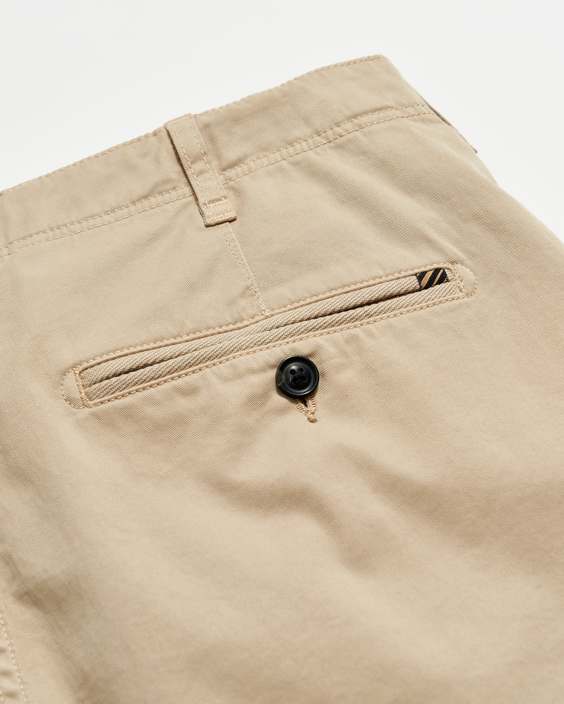How should chino shorts fit? Width, length, cut & fabric