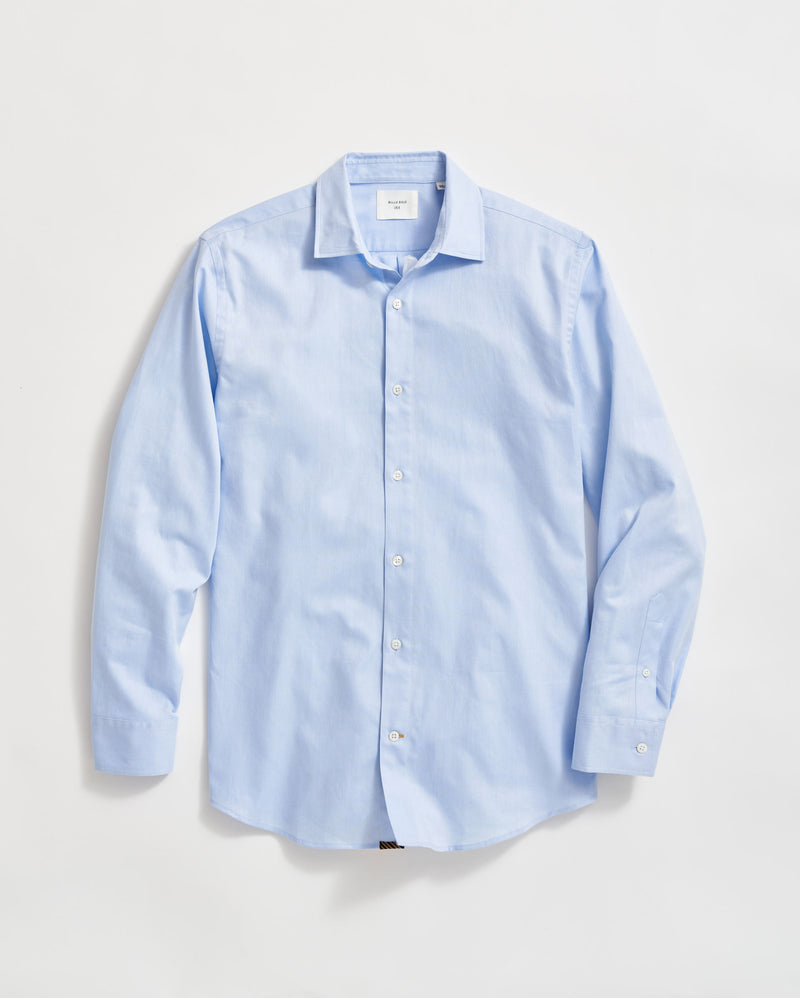 Oxford Hutcheson Dress Shirt in Light Blue