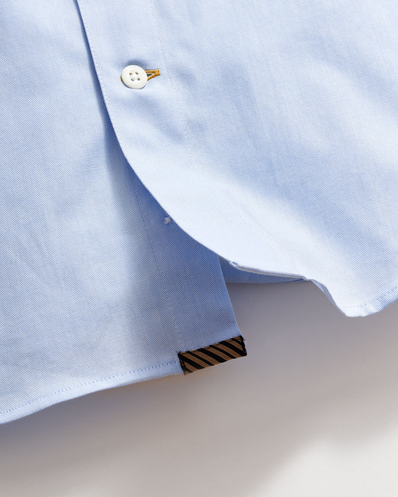 Oxford Hutcheson Dress Shirt in Light Blue