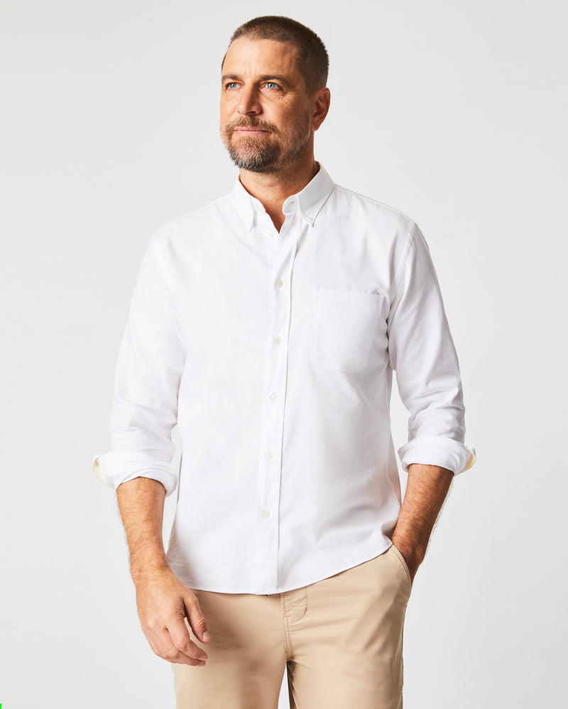 Tuscumbia Classic Shirt in White