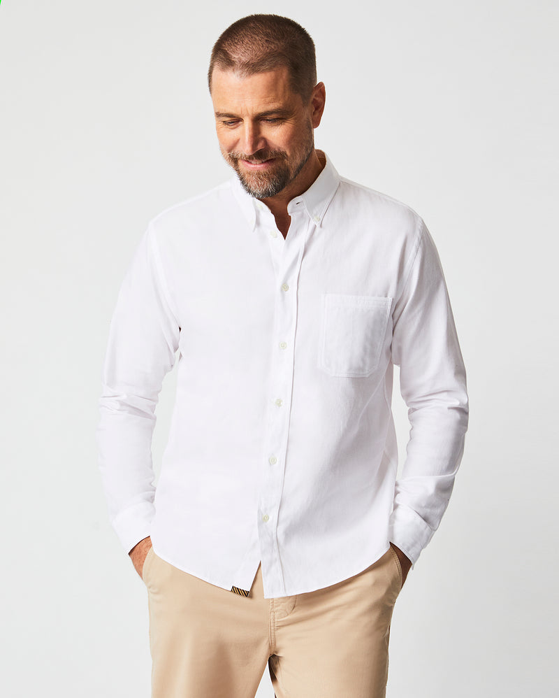 Tuscumbia Classic Shirt in White