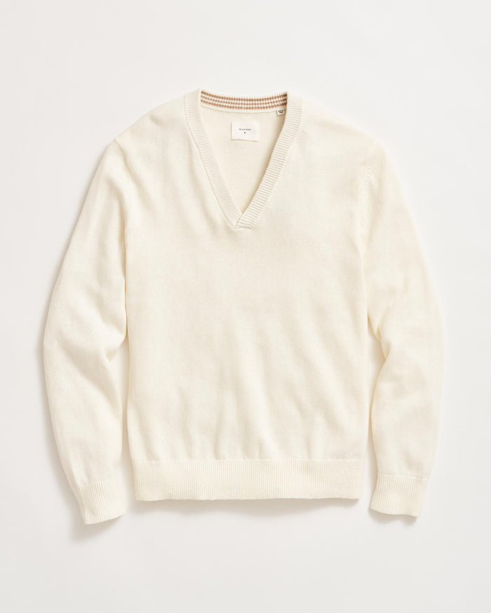 PULLOVER DANLEY SWEATER IN TINTED WHITE