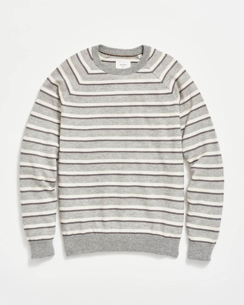 COLOR SWATCH Raglan Stripe Sweater Billy Reid