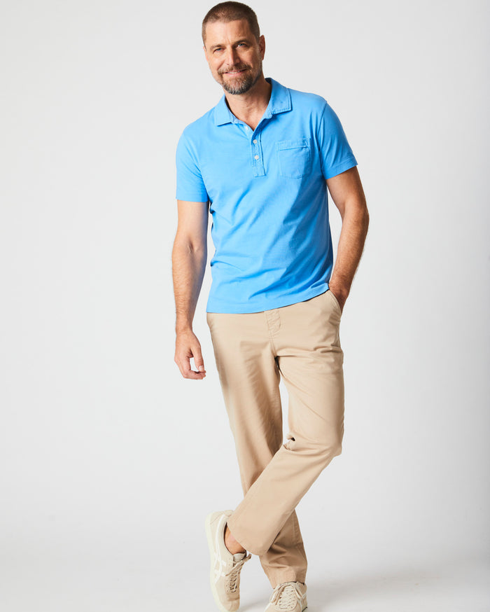 Pensacola Polo in French Blue