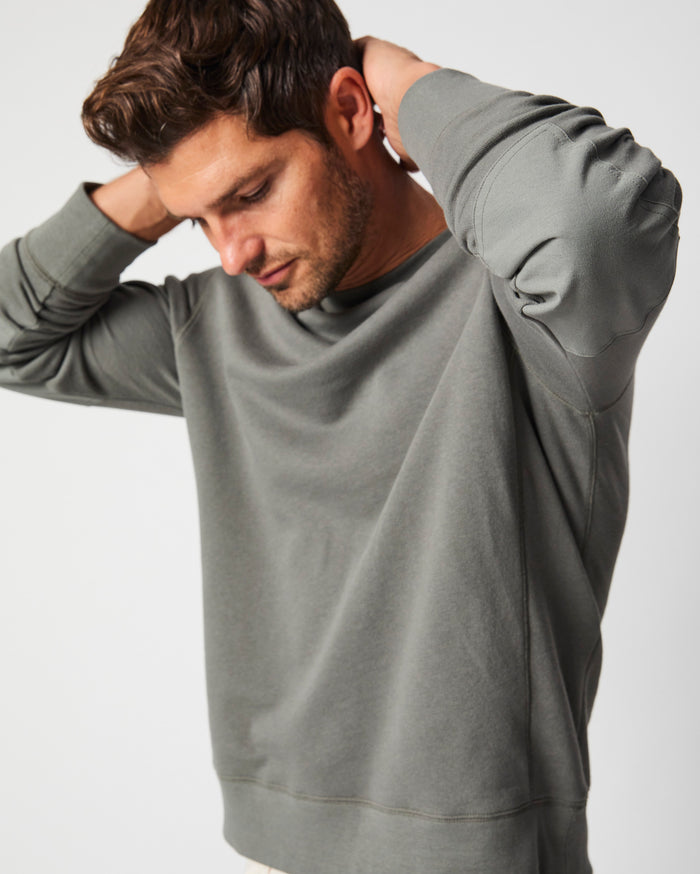 Dock Sweatshirt in Washed Grey