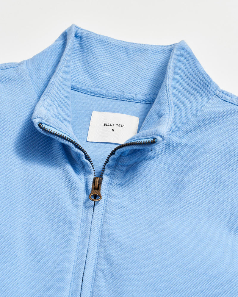 Cullman Half Zip in French Blue