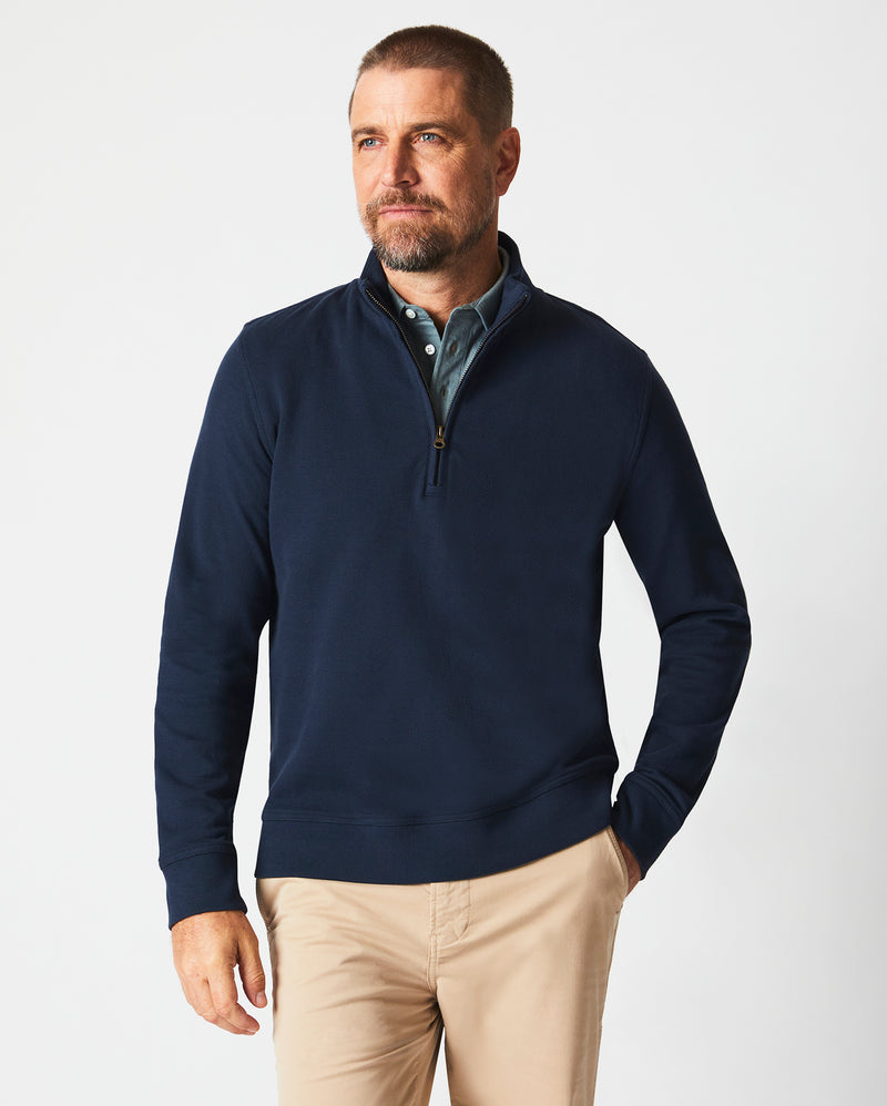 Cullman Half Zip in Navy