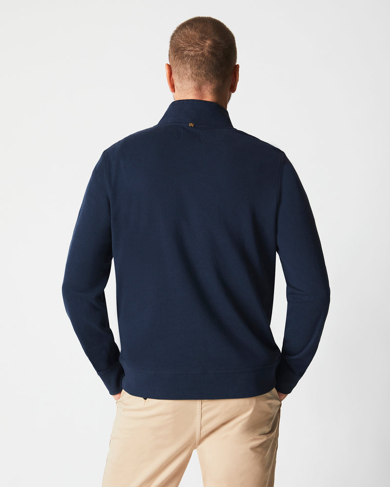 Cullman Half Zip in Navy