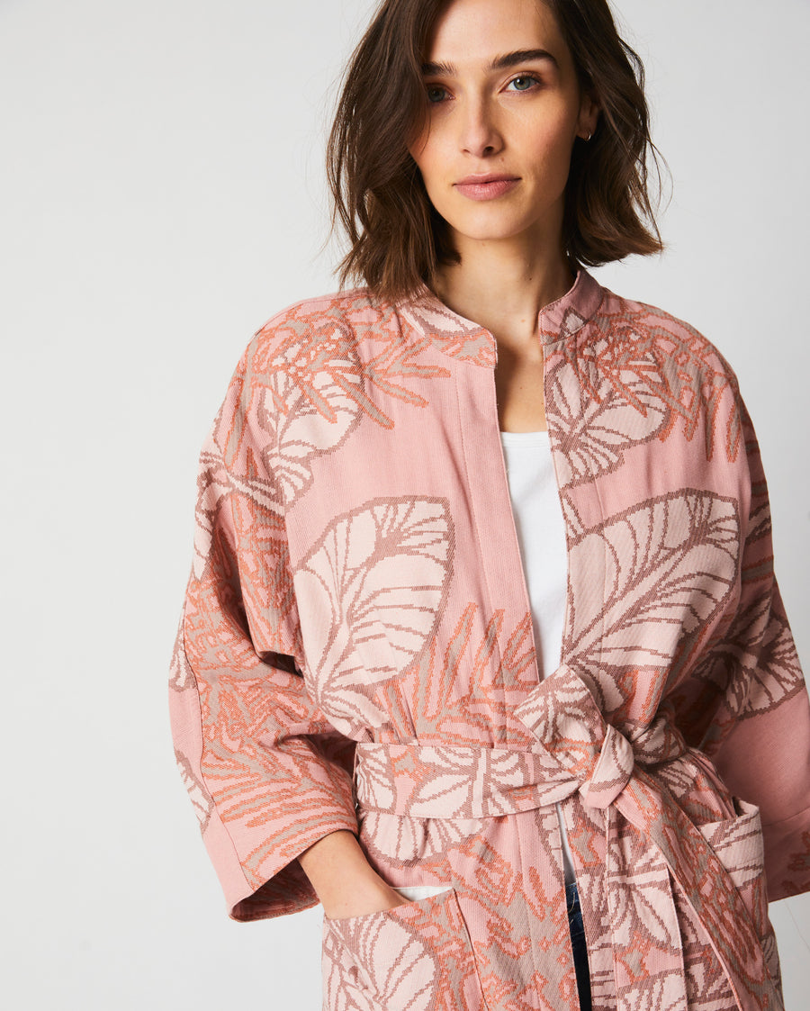 Cabana Coat in Pale Mauve