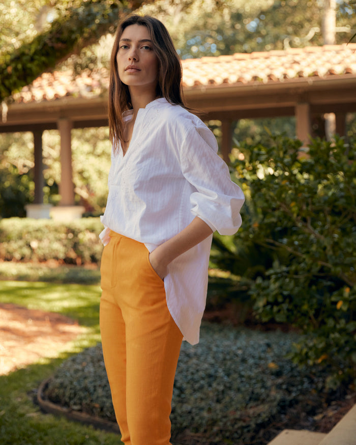 Cigarette Trouser in Marigold