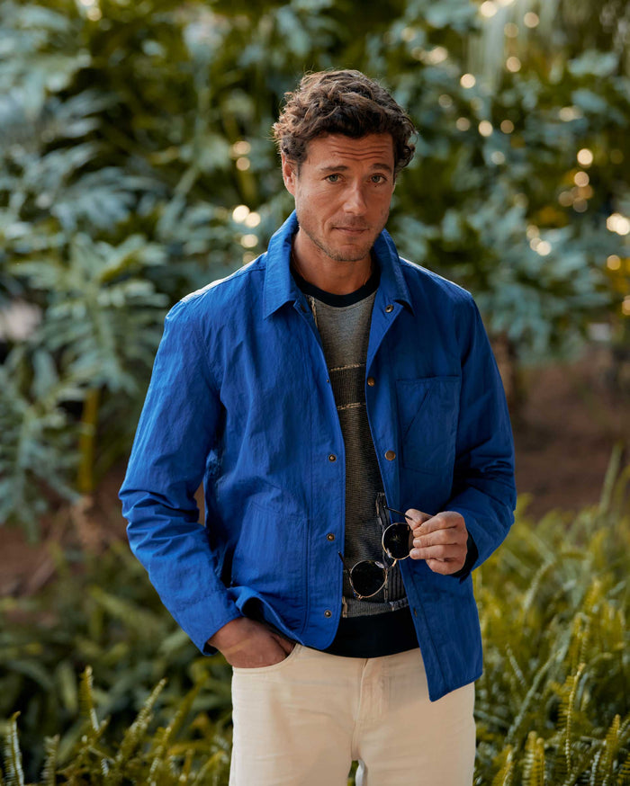 Carrabelle Windbreaker in Cobalt