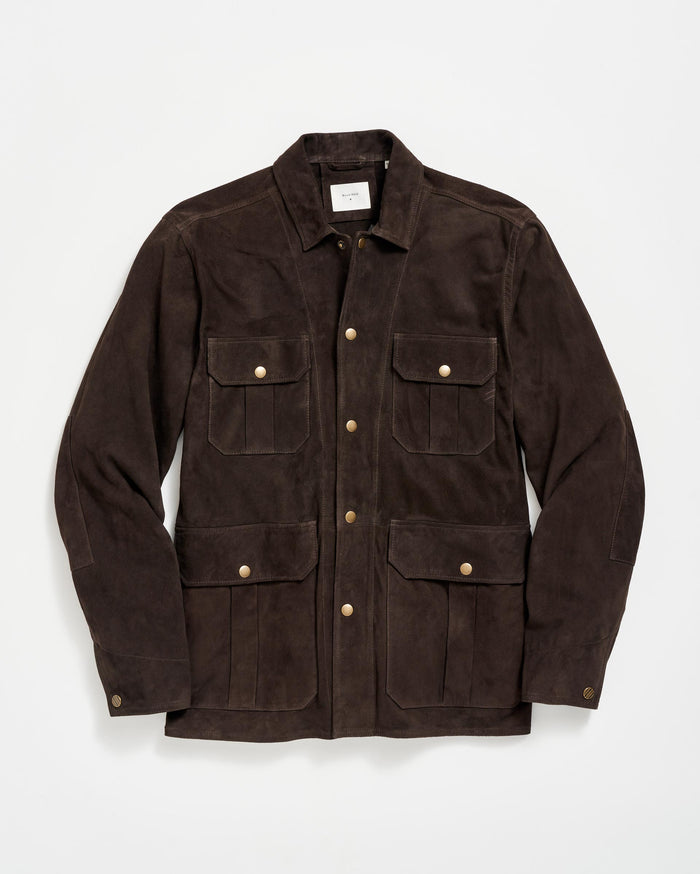 Safari Jacket in Chocolate