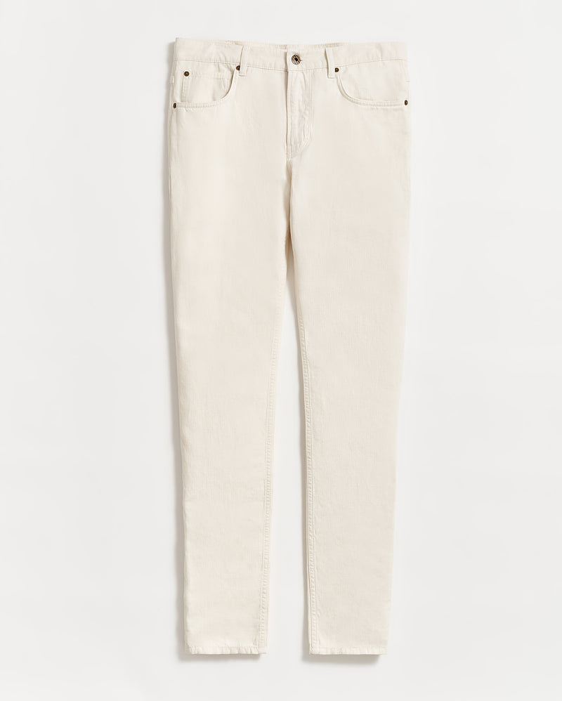 Cotton Linen 5 Pocket Pant