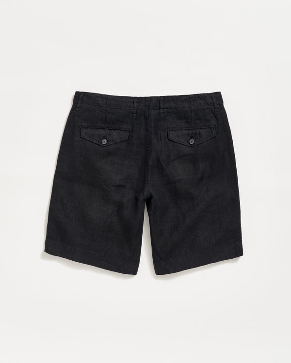 Linen Moore Short in Black