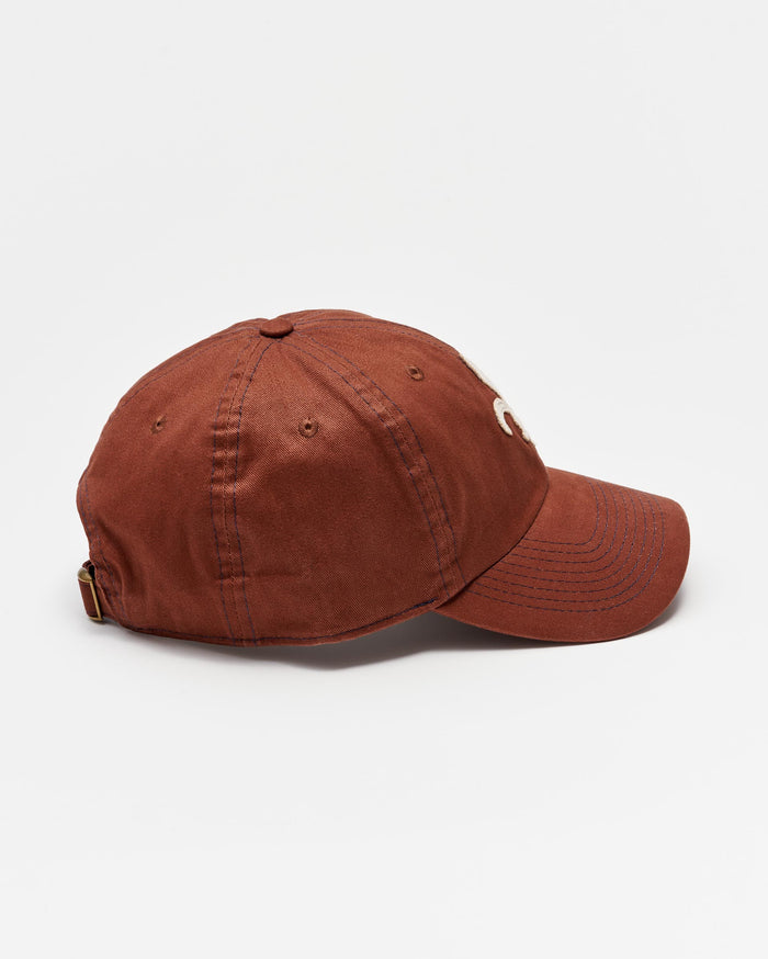 Fleur De Lis Cap in Billy's Brown