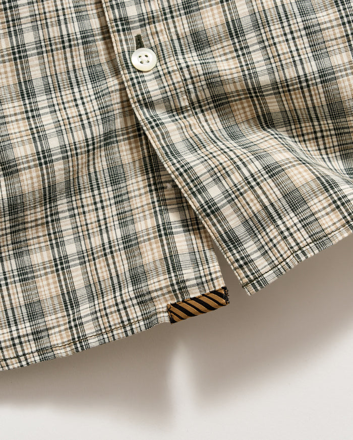 Micro-Madras Plaid John T Shirt