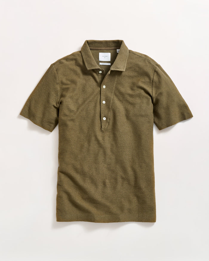 Hemp Cotton Twill Polo