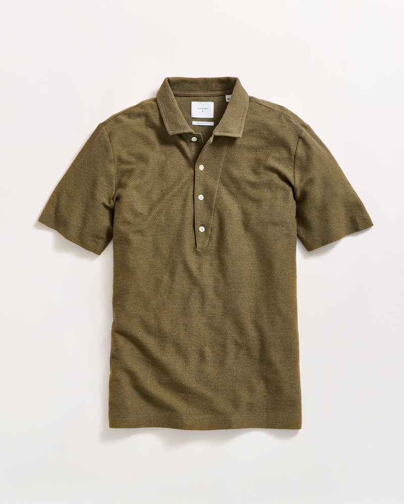 Hemp Cotton Twill Polo