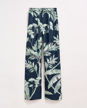 Tropical Oasis Silk Lounge Pant