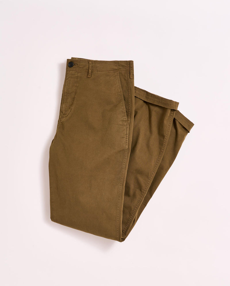 Chino Pant in Dark Olive