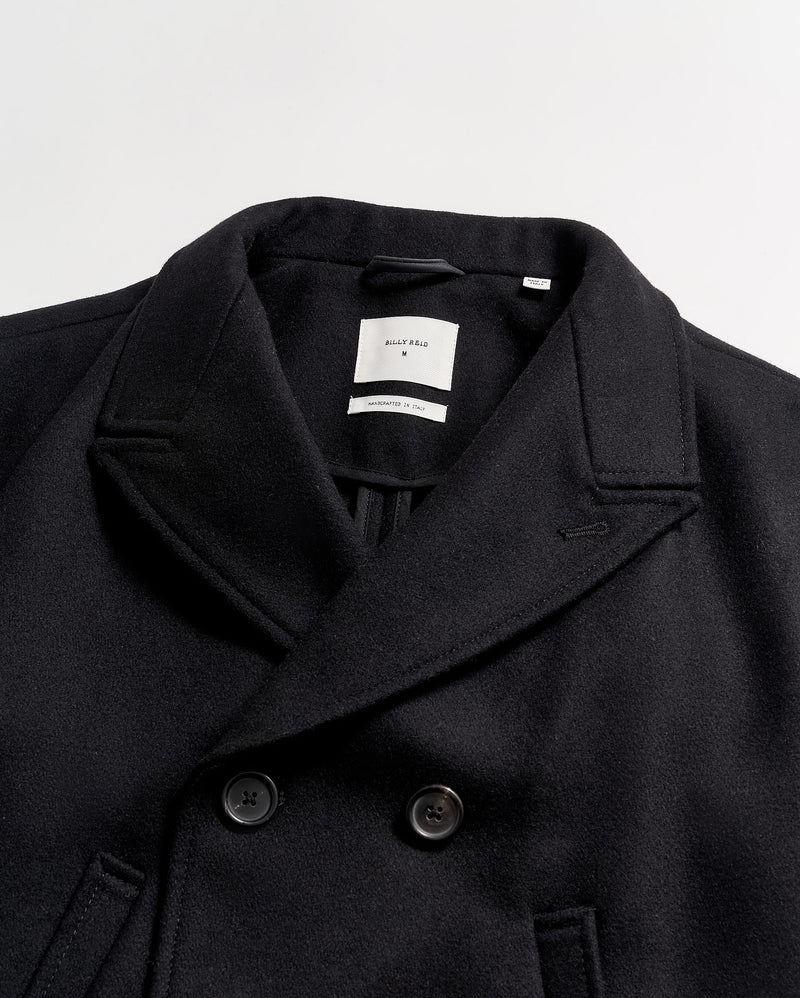 Bond Peacoat in Black