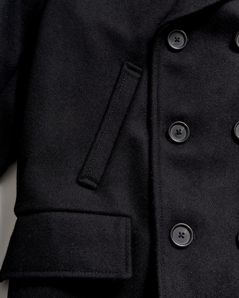 Bond Peacoat in Black