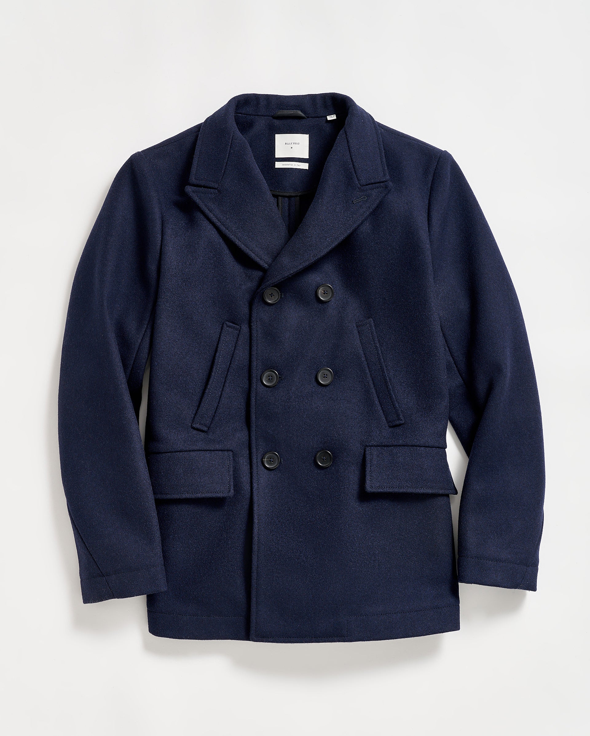 Mens blue peacoat best sale